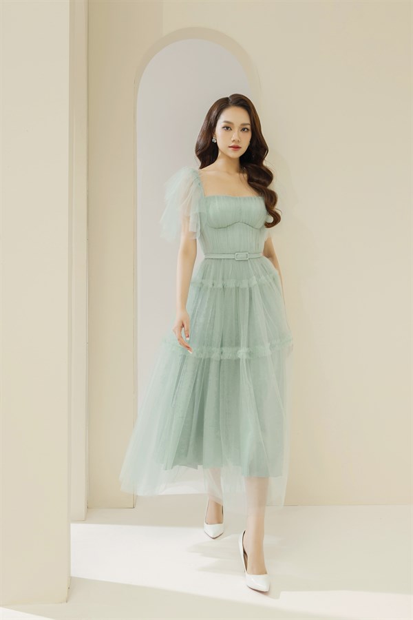 Viana Dress - Mint Green